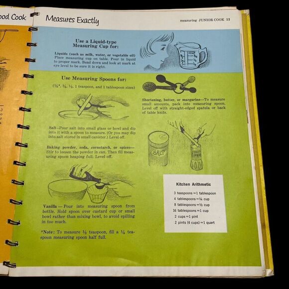 Betty Crocker's New Boys and Girls Cook Book 1st Edition 1965 Hardcover - Picture 5 of 8